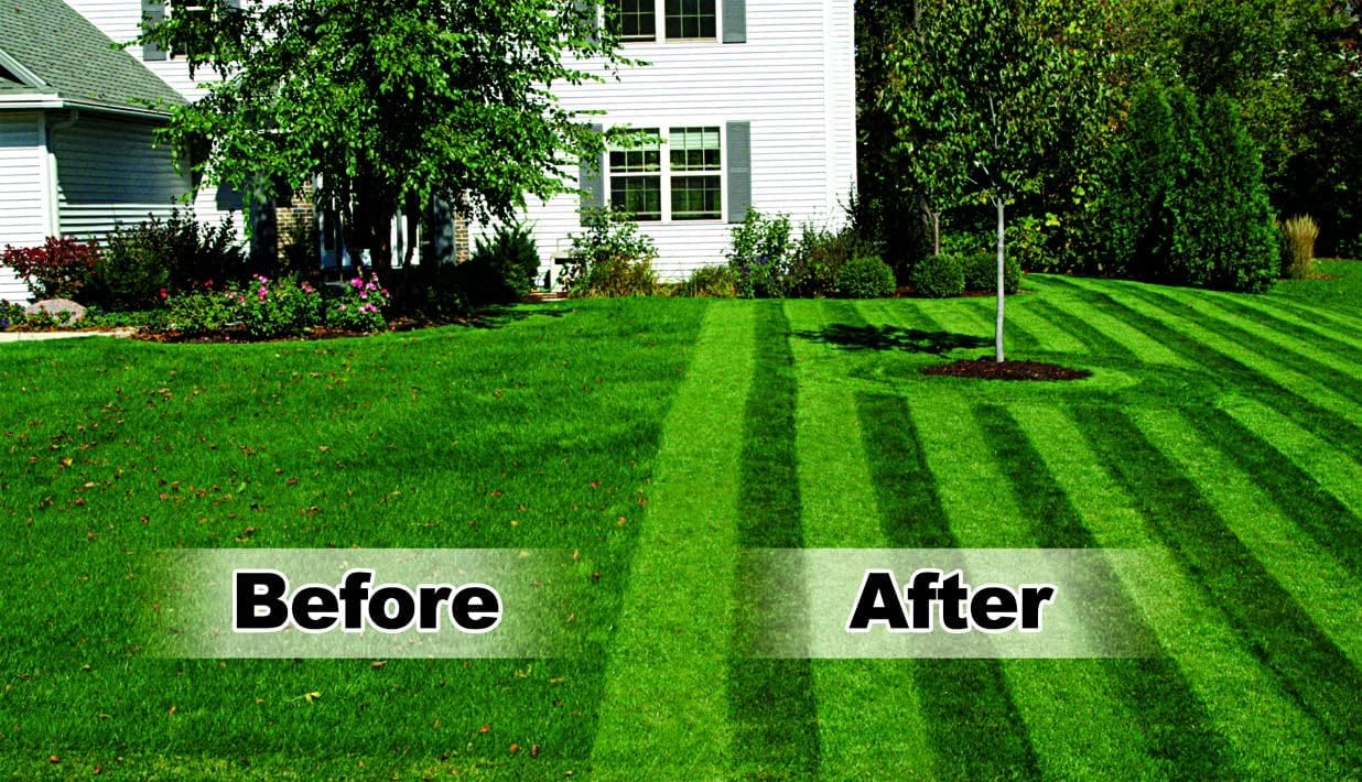 Generation 3 Lawn Striping System/Stripe Your Lawn Like A Ballpark/ONLY Works with EGO Battery Powered 22' Aluminum and Composite Residential Walk-Behind Lawn Mowers (Does NOT Work with EGO 21')