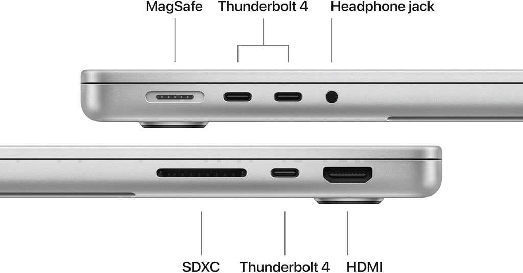 Apple 2025 MacBook Pro Laptop with Apple M5 chip with 10‑core CPU and 10‑core GPU: Built for AI, 14.2-inch Liquid Retina XDR Display, 24GB Unified Memory, 1TB SSD Storage; Silver