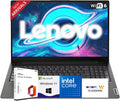 Lenovo New V15 Business Laptop 2025/2026 Edition, 15.6' FHD Display, Intel High-Performance CPU, 16GB RAM, 512GB SSD, Windows 11 with Microsoft Office, Ultra-Quiet Design, Long Battery Life, WOWPC