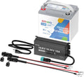 Redodo 12V 20Ah LiFePO4 Battery with 10A Charger, 800 CCA Group U1 Lithium Marine Cranking Battery, Perfect for Outboard Motor, Lawn Mower, ATV, UTV
