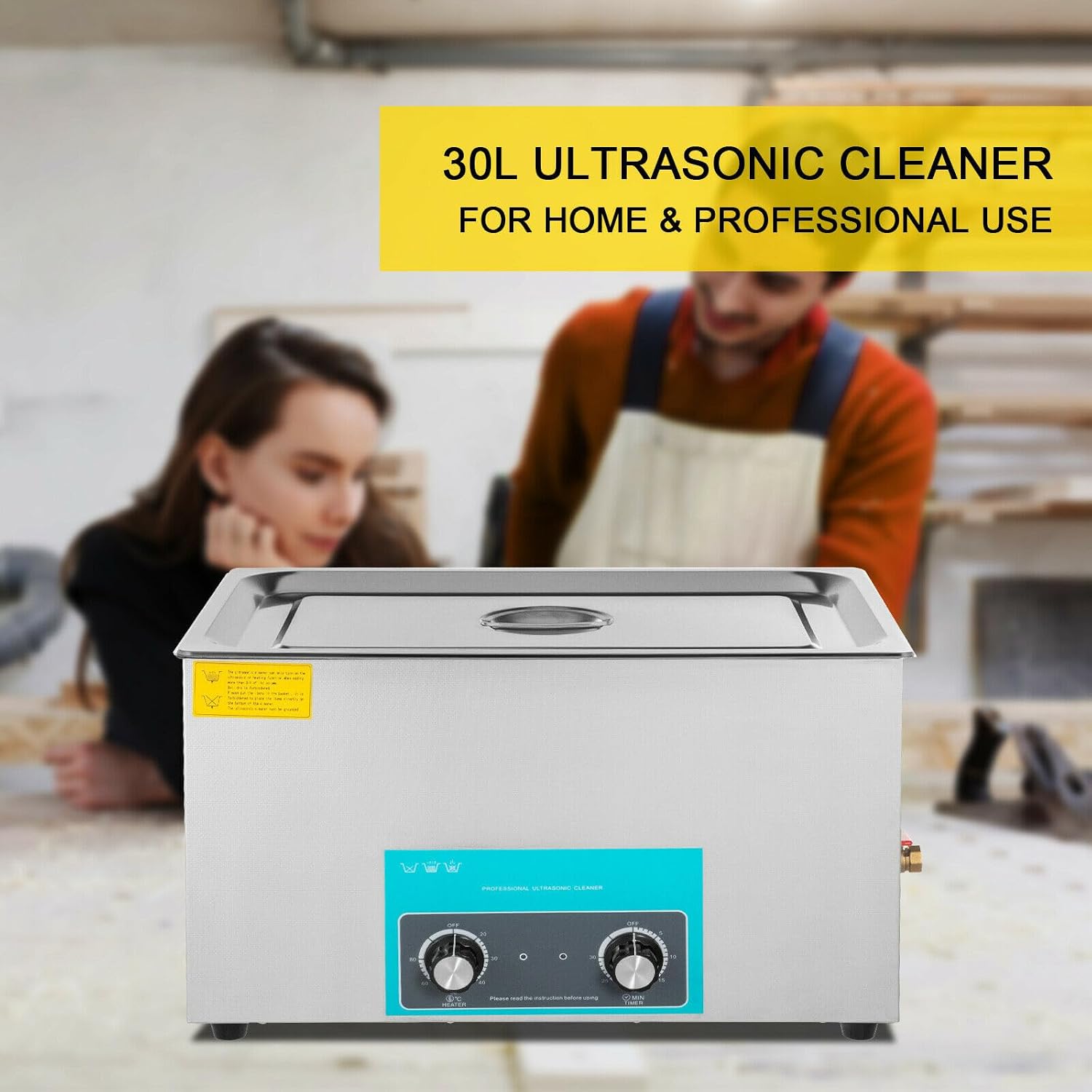 3L 6L 10L 15L 22L 30L Electric Ultrasonic Cleaner Portable Washing Machine Lave-Dishes Diswasher Ultrasound Home Appliance(3 L)