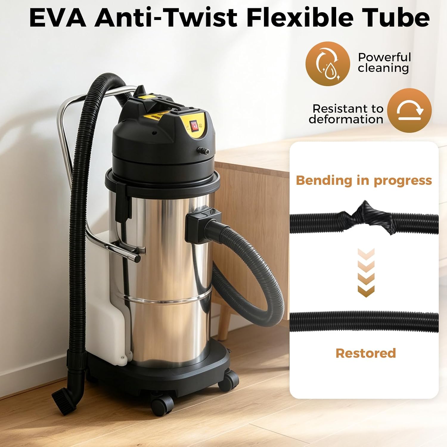 40L Commercial Carpet Cleaning Machine 3 in 1 Upholstery Cleaner Machine 1000W Professional Extractor Vacuum Washing Machine for Cleaning Carpets, Sofas, Curtains, Vacuuming and Spraying