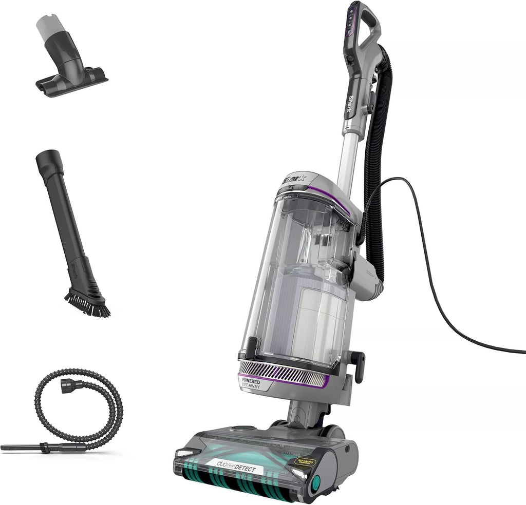 Shark AZ3901 POWERDETECT Upright Vacuum Cleaner with DuoClean Technology, Odor Neutralizer Technology, Powered Lift-Away, Self Cleaning Brushroll, Anti-Allergen Complete Seal (Renewed)
