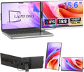Laptop Screen Extender 15.6', 120% sRGB 1080P FHD Laptop Monitor Extender, Dual Screen for 13-17' Laotop, Plug and Play Portable Monitor with Windows/Mac/Android/Chrome/PS5