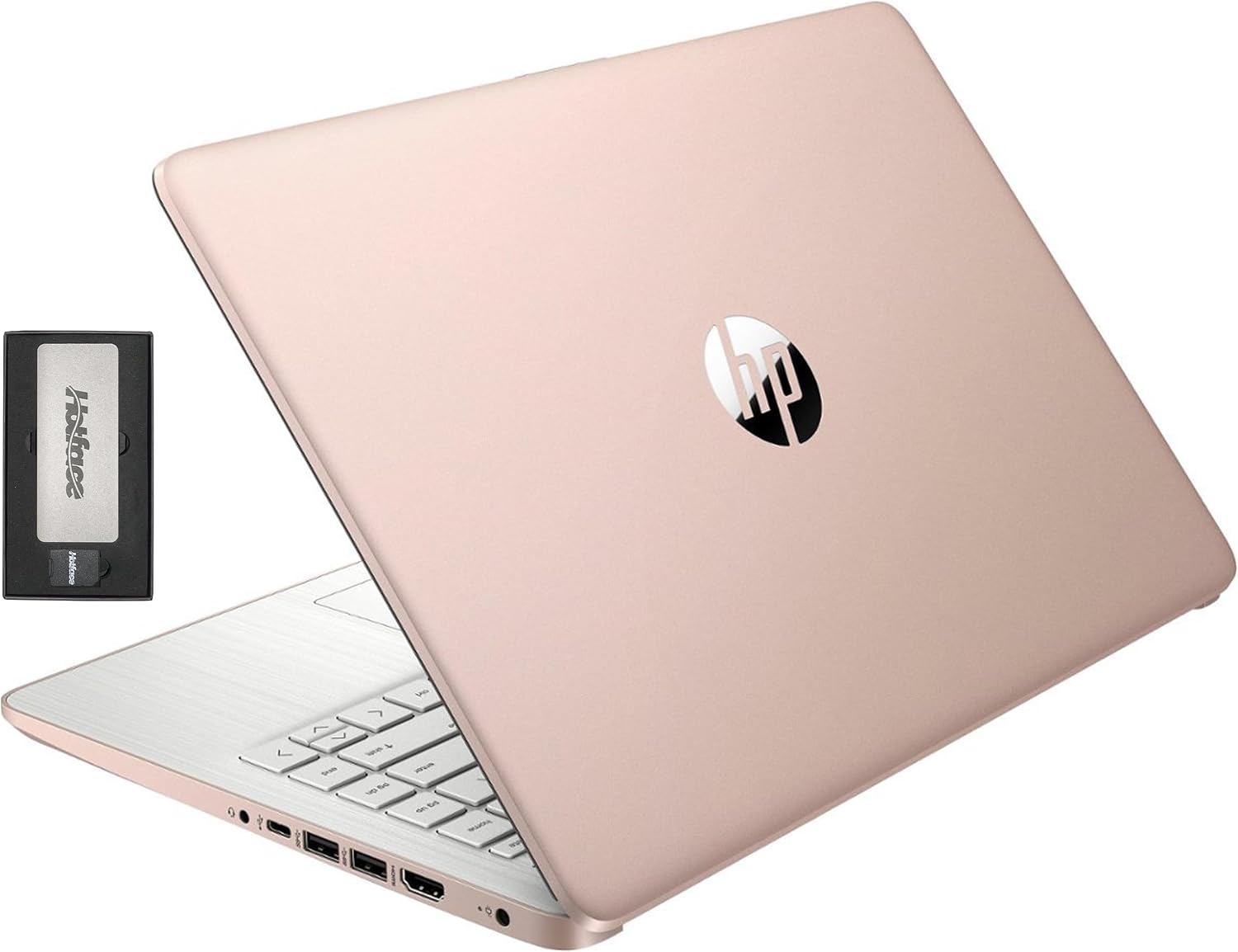 HP Stream 14' HD BrightView Laptop, Intel Processor N150, 8GB RAM, 128GB eMMC, Intel UHD Graphics, 720p Camera, Wi-Fi, 1 Year Office 365, Win 11 S, Gold