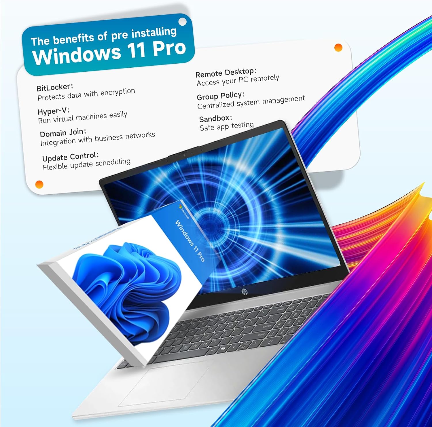 HP 2026 Touchscreen Laptop Computer for Business & Students • Intel i3-1315U(Up to 4.5GHz) • 16 GB RAM • 512GB SSD • 15.6' 250 nits Anti-Glare Display • Copilot-AI Chat • Windows11 Pro • w/Accessories