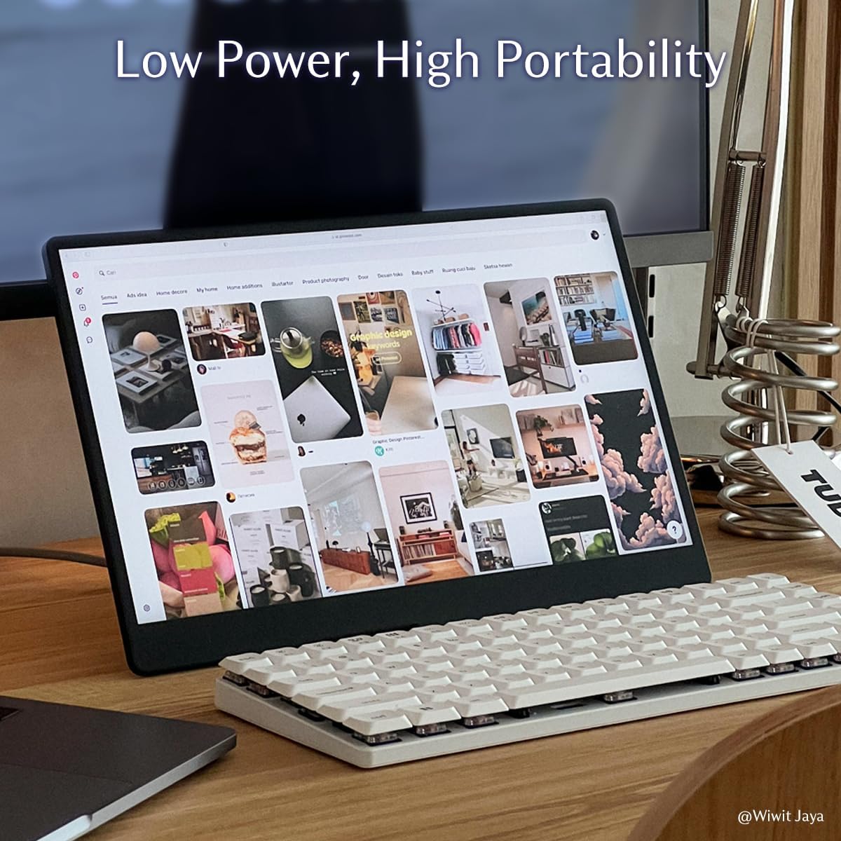 SOTSU FlipAction Go 14' Premium Portable Monitor | Full HD 1080p | 400 Nits | 100% sRGB | Robust yet Lightweight | Pivoting Landscape & Portrait Display | Tempered Glass Cover | USB-C & Mini HDMI | 5W