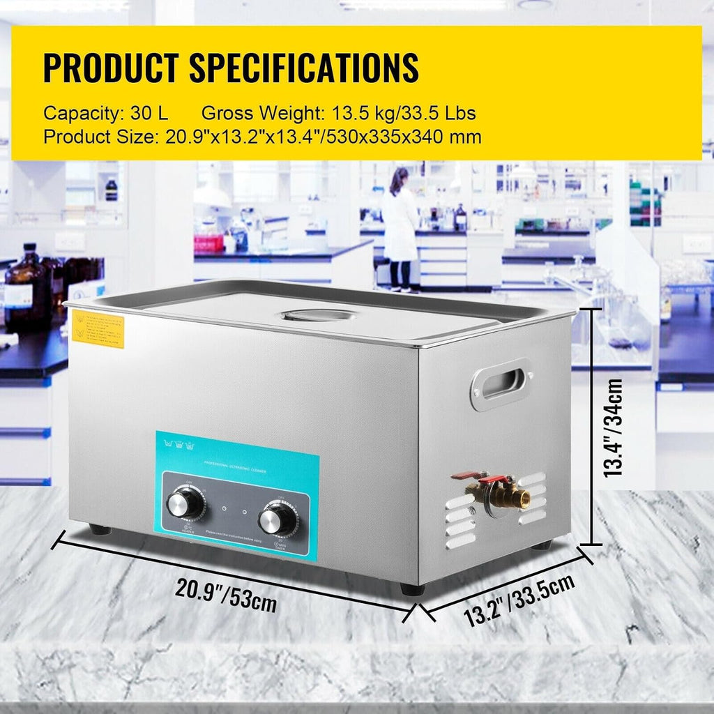 3L 6L 10L 15L 22L 30L Electric Ultrasonic Cleaner Portable Washing Machine Lave-Dishes Diswasher Ultrasound Home Appliance(3 L)