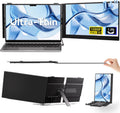 14' Laptop Screen Extender, Ultra-Thin Ligthweight FHD 1080P IPS Portable Monitor, Travel Screen for Laptops 13-17.3' USB-C/HDMI Plug and Play for Windows/Mac/Android/PS5