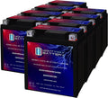 Mighty Max Battery YTX7L-BS 12V 6AH Sealed AGM Battery for Motorcycle - 8 Pack