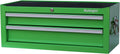 Workington Industrial 2 Drawers Portable Metal Intermediate Box, 26' Middle Tool Chest Cabinet with Ball Bearing Drawer Slides, Steel Tool Storage Box Organizer 4008 Green
