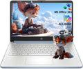 HP Stream 14 Student Business Laptop, Microsoft Office 365, Copilot AI, Intel N150 Processor(Quad-core), 4GB RAM, 128GB UFS, Blue, Windows 11 Home, with 5ave Kit