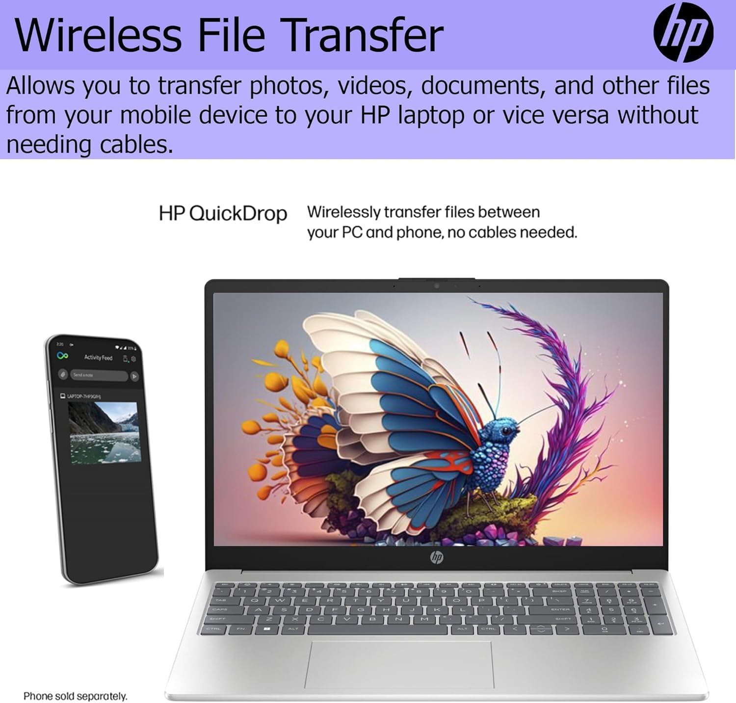 HP Pavilion 15.6' FHD (1920 x 1080) Laptop • Intel Core 8-Core CPU • 32GB RAM • 1TB Storage (512GB SSD + withHP P500 512GB External SSD) • Fast Wi-Fi 6 • Fingerprint Reader • Windows 11