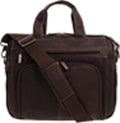 Kenneth Cole REACTION 'Out of the Bag' Manhattan Colombian Leather 15.6' Laptop Briefcase Travel Business Case Bag