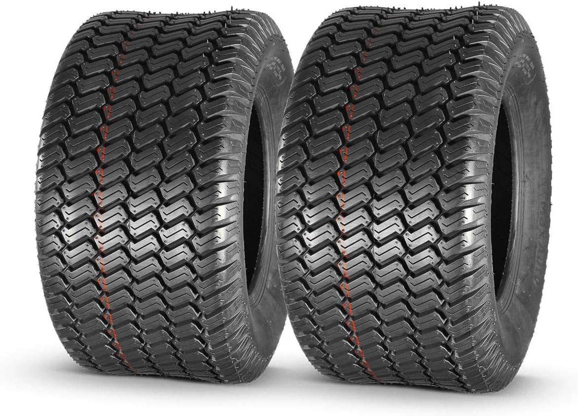 MaxAuto 20x10.00-10 Lawn Mower Tires 4-Ply 20x10x10 Tire - Suitable for Golf Carts, Turf Equipment & Tractors, Professional Groundskeepers