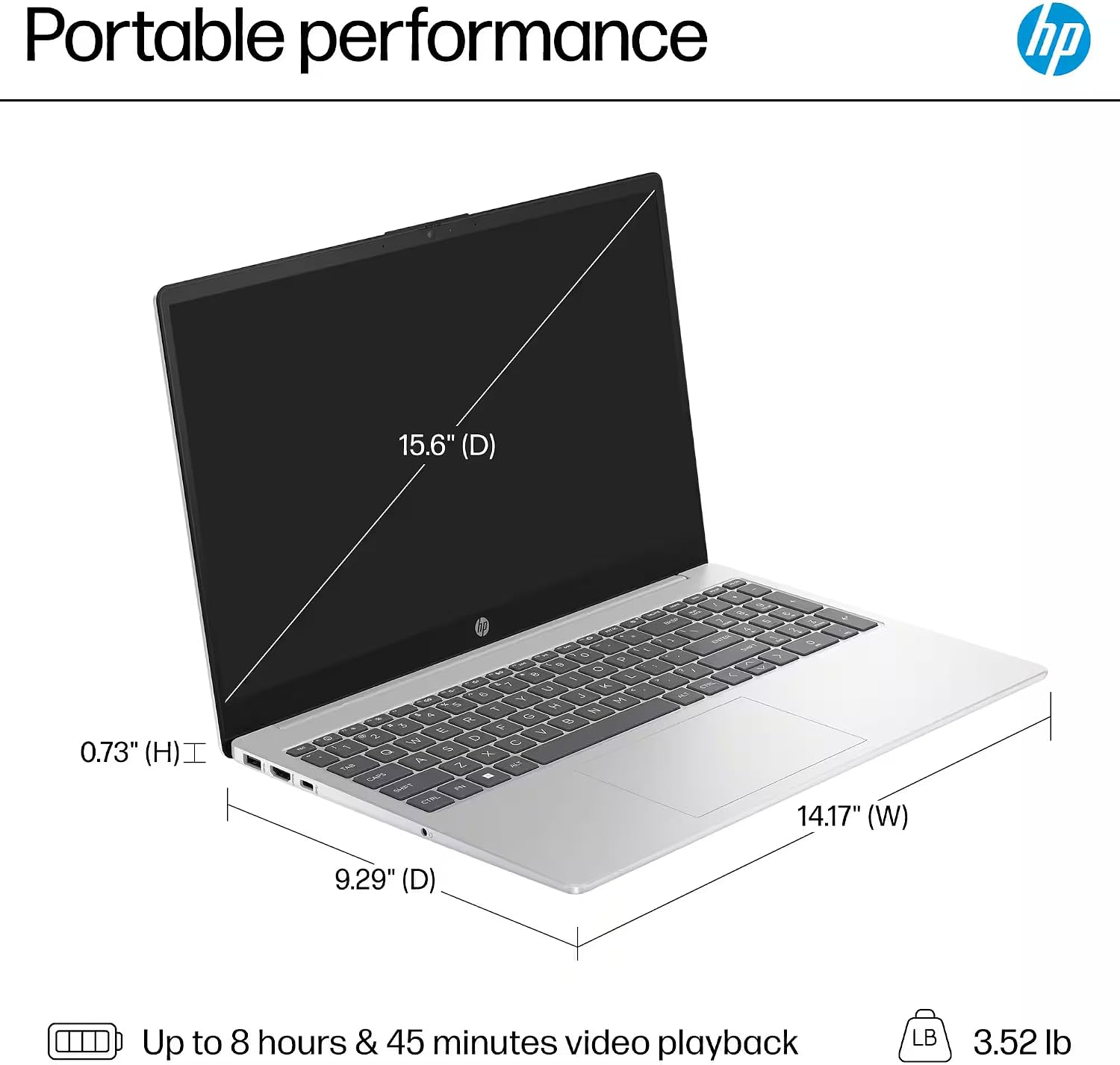 HP 15.6' Touchscreen Pavilion Laptop Computer, 16GB RAM, 1TB Storage (500GB SSD + 500GB Ext), 10-Core Intel i5 Processor, Wi-Fi 6E, Windows 11 Pro with Lifetime Microsoft Office, MarxsolAccessory