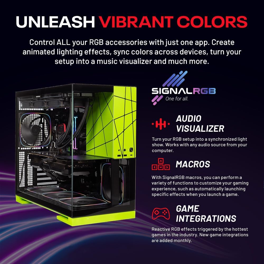 Skytech Gaming Viper Desktop PC, Ryzen 7 9800X3D 4.7 GHz (5.2 GHz), NVIDIA RTX 5080 16GB, 2TB NVMe SSD, 64GB DDR5 RAM 6000 RGB, 850W Gold ATX 3 PSU, 360mm ARGB AIO, Wi-Fi, Win 11