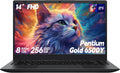 BLUEING Laptop Computer, 8GB RAM 256GB SSD, Laptop with Gold 6500Y (Beat 8100Y, Up to 3.4GHz), 14 Inch FHD IPS Display, Type-C, HDMI, USB3.2, BT5.2, WiFi 5, Laptops for Business & Student