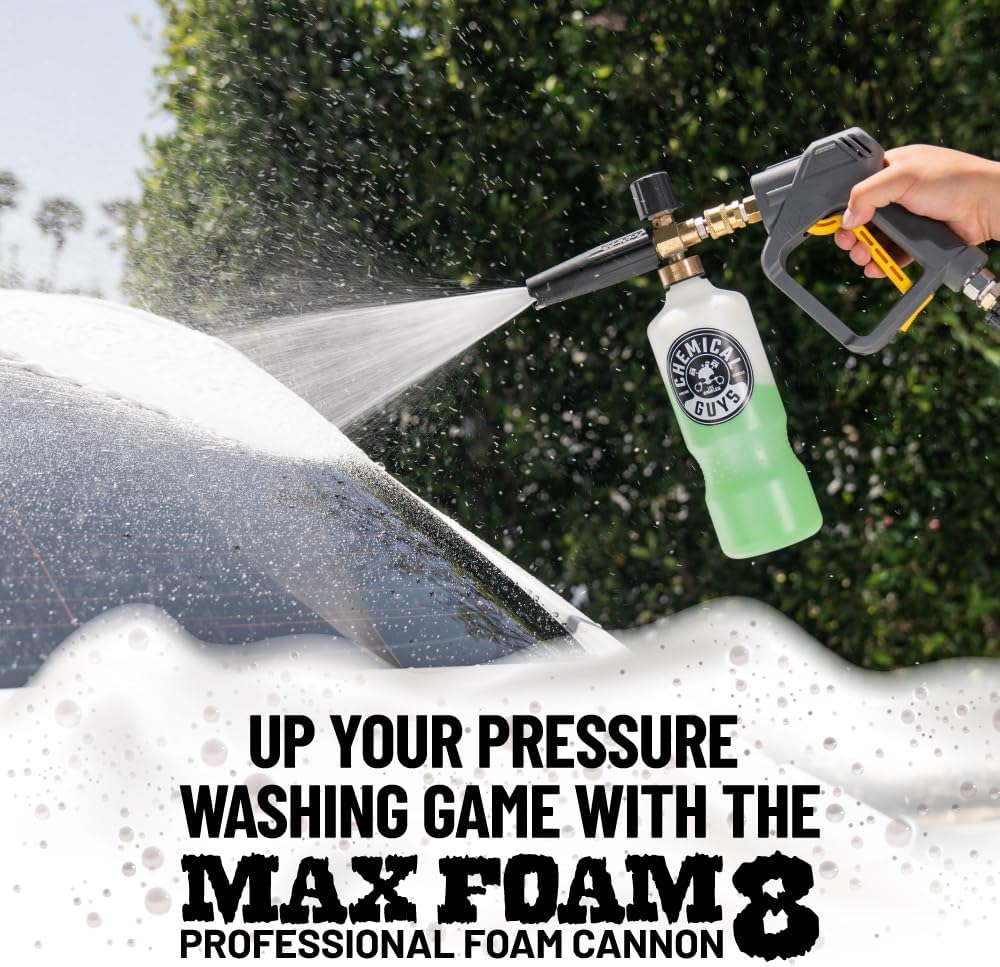 Chemical Guys EQP_313 TORQ Professional Foam Cannon and Soap Kit, 4 Items