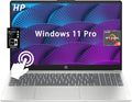 HP 15.6' Touchscreen Laptop, AMD Ryzen 3 7320U(Up to 4.1 GHz), 8 GB RAM LPDDR5, 512 GB SSD, AMD Radeon Graphics, HD Private Webcam, HDMI, Wi-Fi 6, Bluetooth, Anti-Glare, Windows 11 Pro, Silver