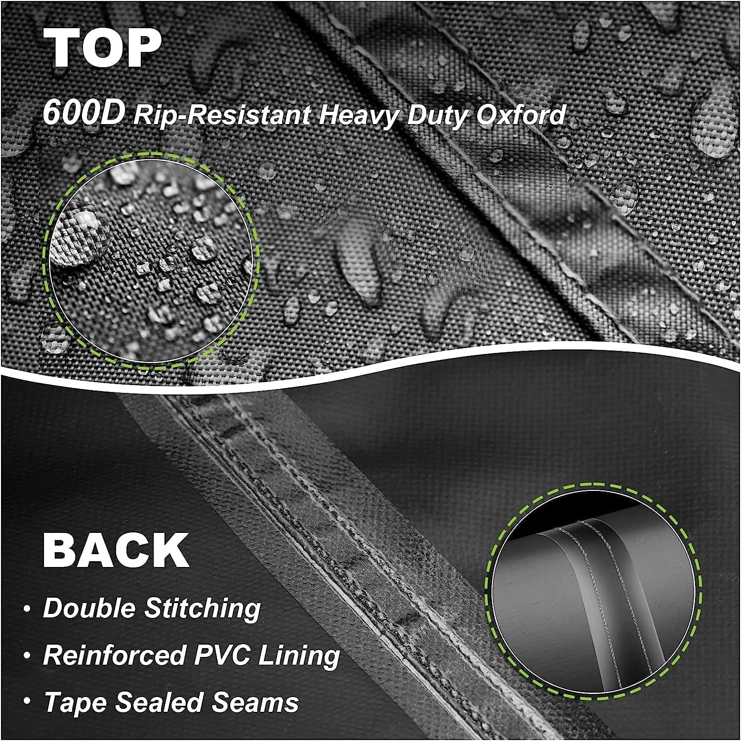 Tractor Cover Waterproof Compatible with Kubota,John Deere,Mahindra, Bobcat,Compact Utility Tractor Cowling Cover Heavy Duty Tractor Accessories Large (X-Large Cover)