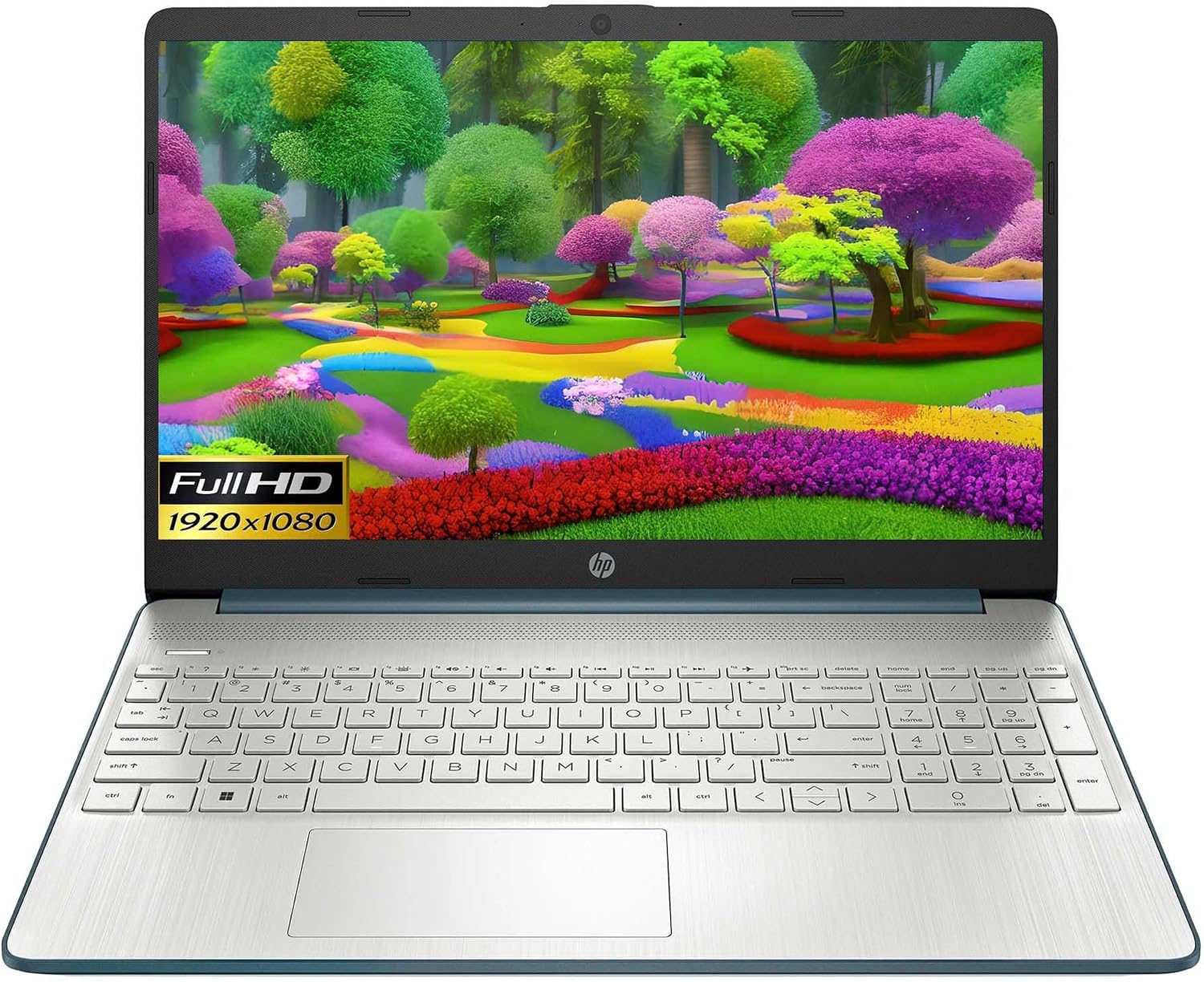 HP 15 Slim Laptop in Ocean Blue Intel 10-core i5-1235u up to 4.2GHz 8GB RAM 256GB SSD 15.6in FHD LCD WiFi HDMI Win 11 (15-DY58 - Renewed)