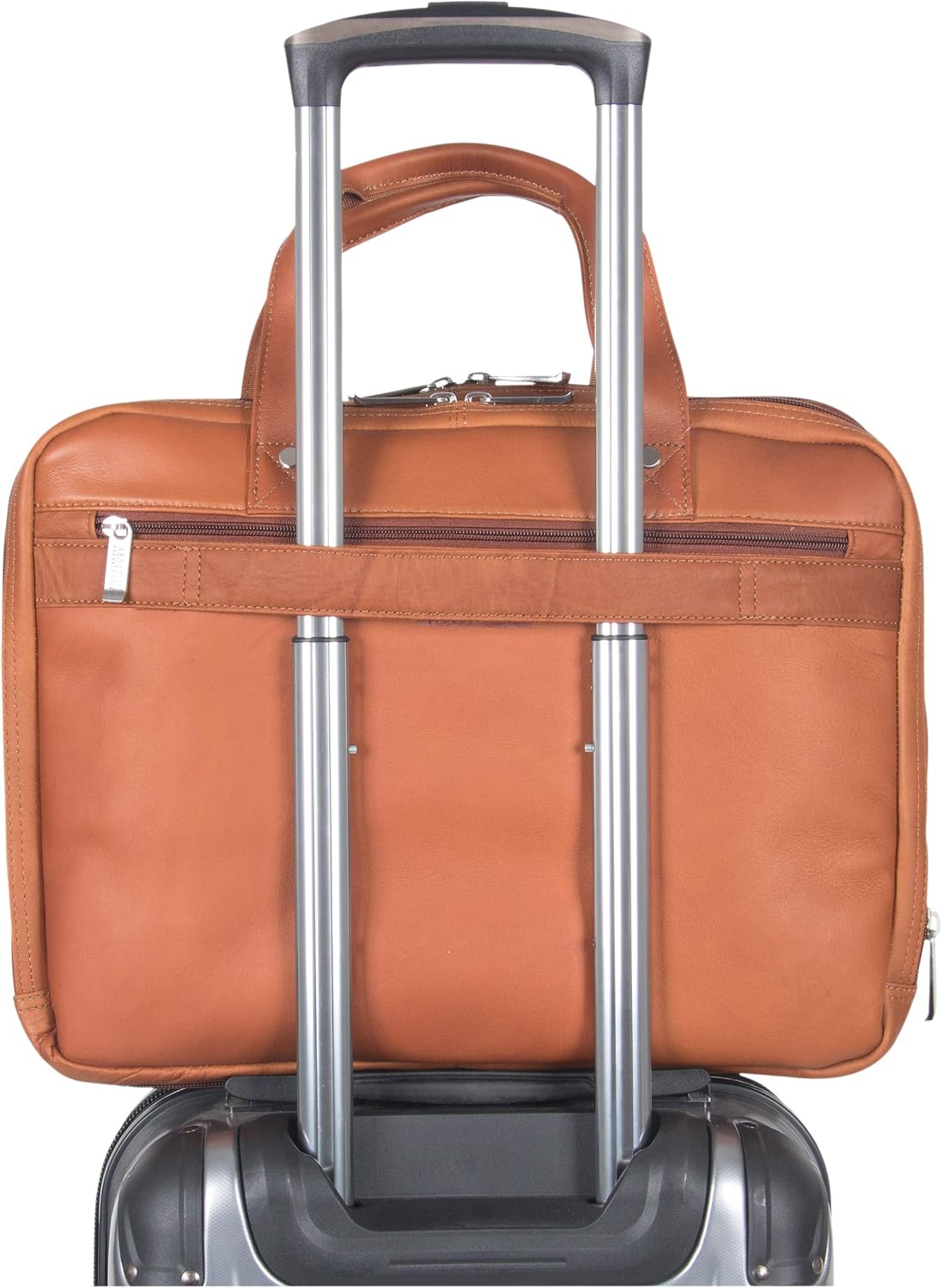 Kenneth Cole REACTION 'Out of the Bag' Manhattan Colombian Leather 15.6' Laptop Briefcase Travel Business Case Bag
