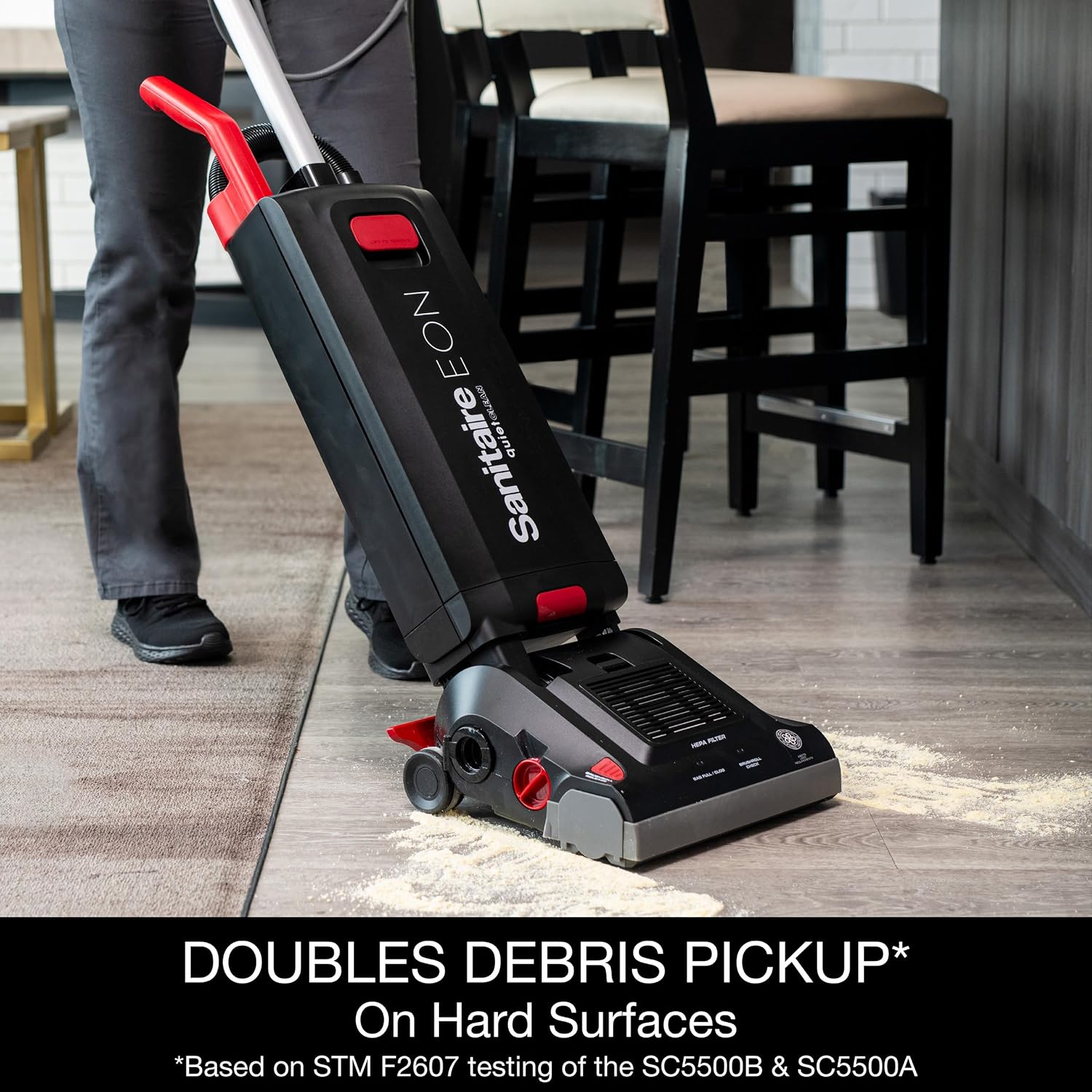 Sanitaire EON QuietClean Commercial Upright Vacuum, SC5500B