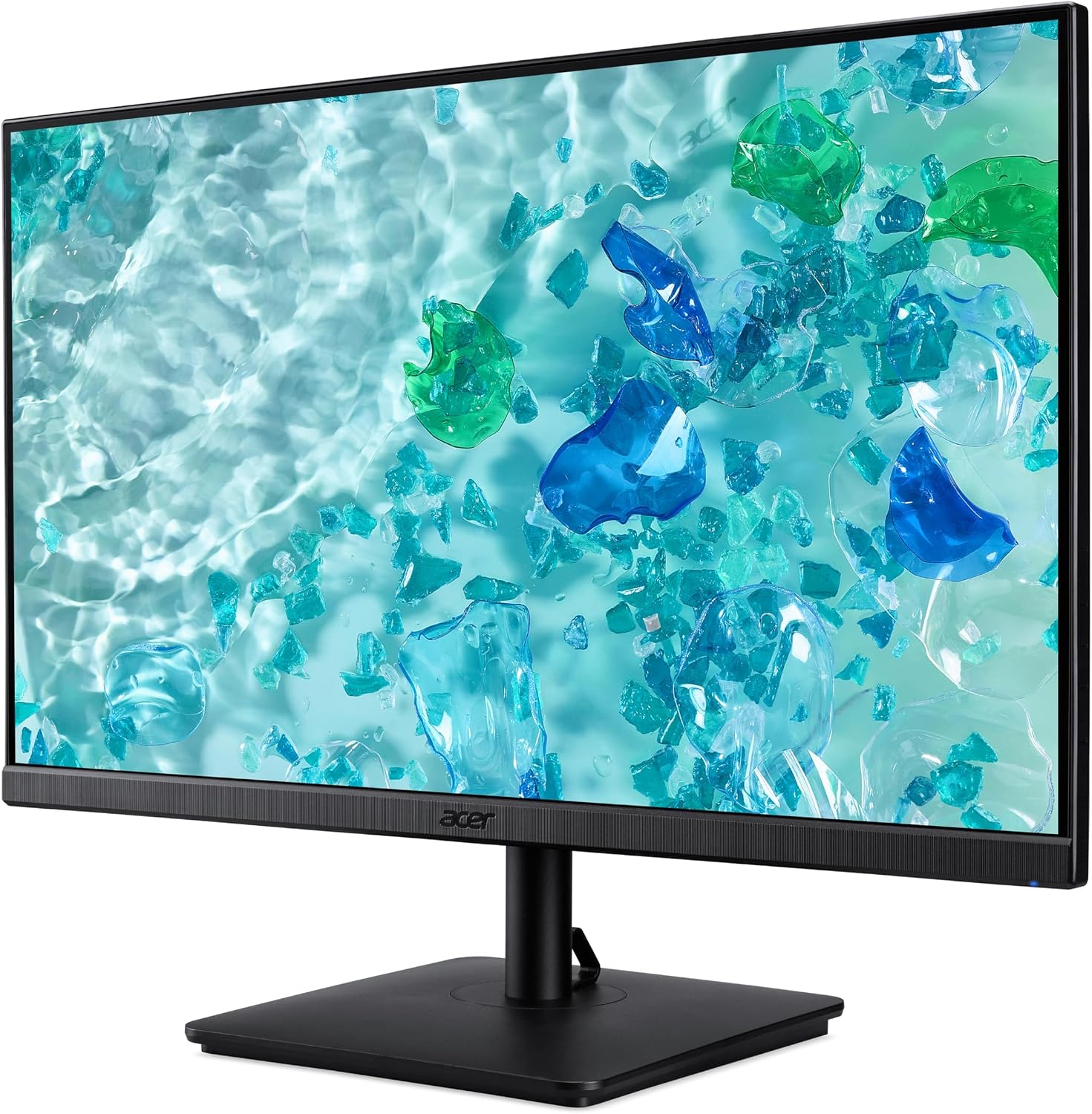 acer Vero V7 V277 Gbmipx 27' FHD IPS Monitor with 4ms Response Time, Anti Glare, VESA Mount (100mm), VGA, HDMI, & DKZ USB Port Expander, Black Color (UM.HV7AA.G07)