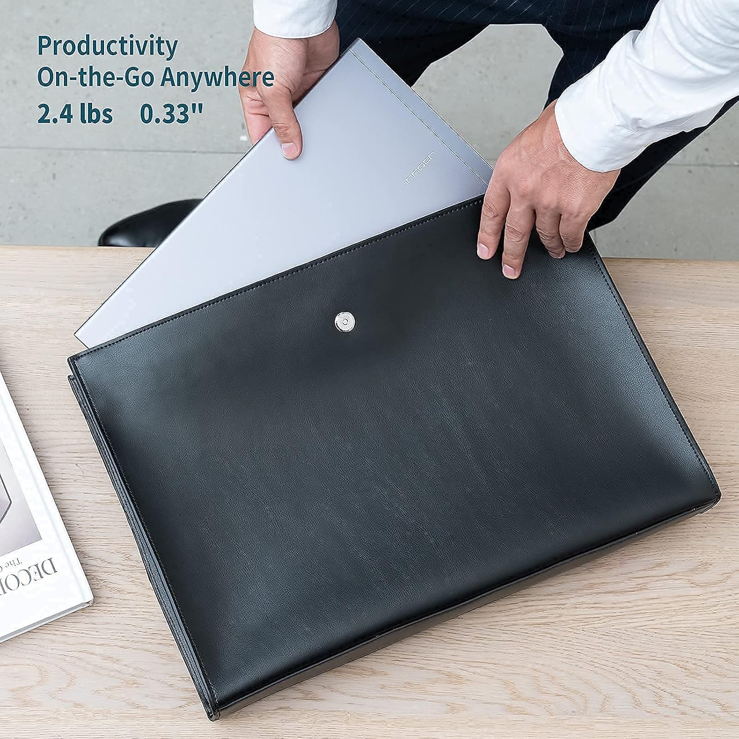 INNOCN Portable Monitor Touchscreen for Laptop 15.6' FHD 1080P HDMI External Display USB C Travel Second Monitor for MacBook Windows Tablets Android Chrome PS4 Switch Mini PC, 1500:1, 100% sRGB