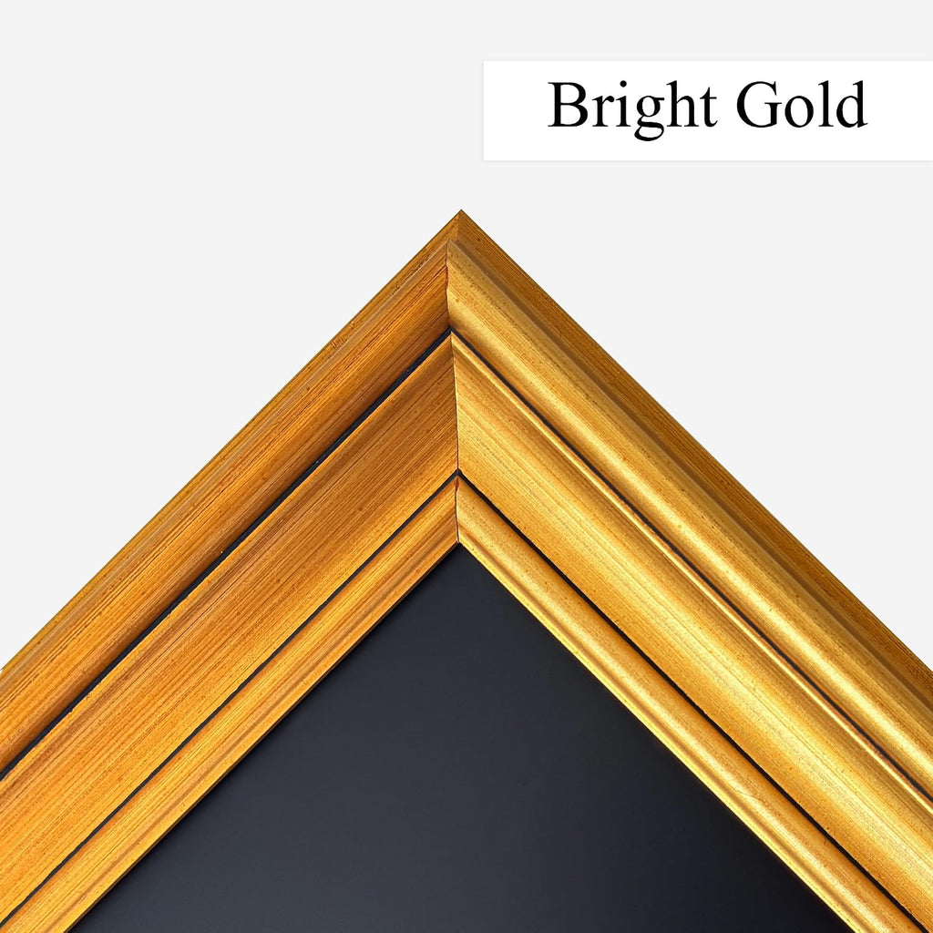 Bright Gold 32' TV frame - Compatible ONLY with Samsung The Frame TV (Fits 2021-2026 models, model codes:32LS03A/B/C/FA)
