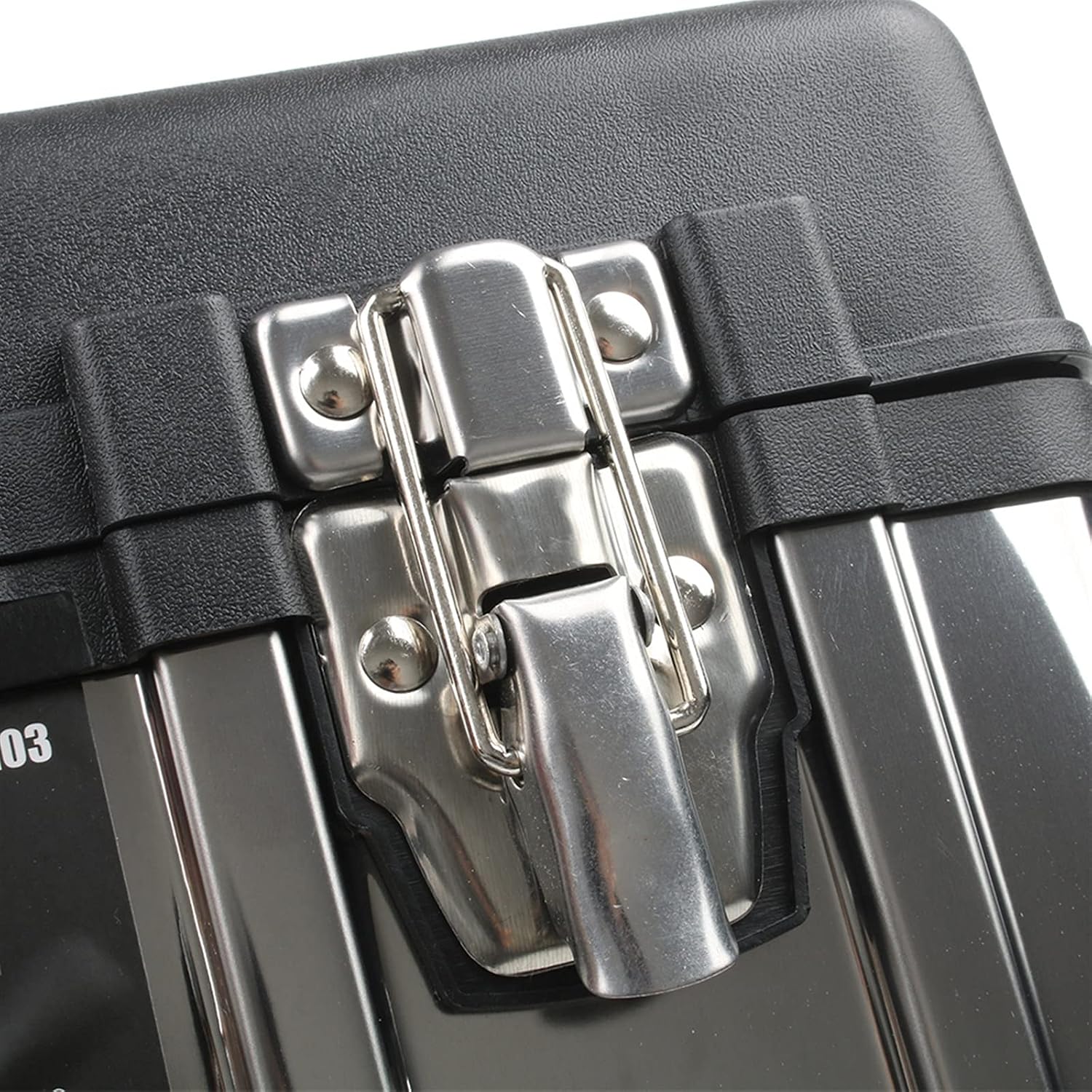 Portable Tool Box Plastic Large Stainless Steel Tool Box Home Repair Electrician Storage Box Work Tool Box Durable Storage Tool Box Small Parts Box