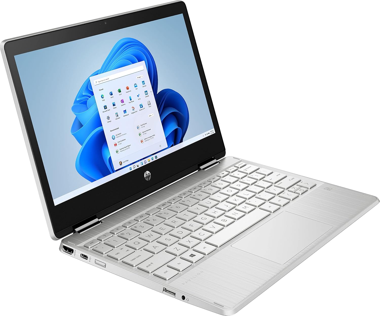 HP Pavilion X360 2-IN-1 11.6' HD Touch-Screen WLED-backlit Laptop, Intel Pentium N5000 up to 2.7GHz, 4GB DDR4, 128GB SSD, Bluetooth, Wireless-AC, HDMI, Webcam, USB 3.1-C, Media Card Reader, Windows 10