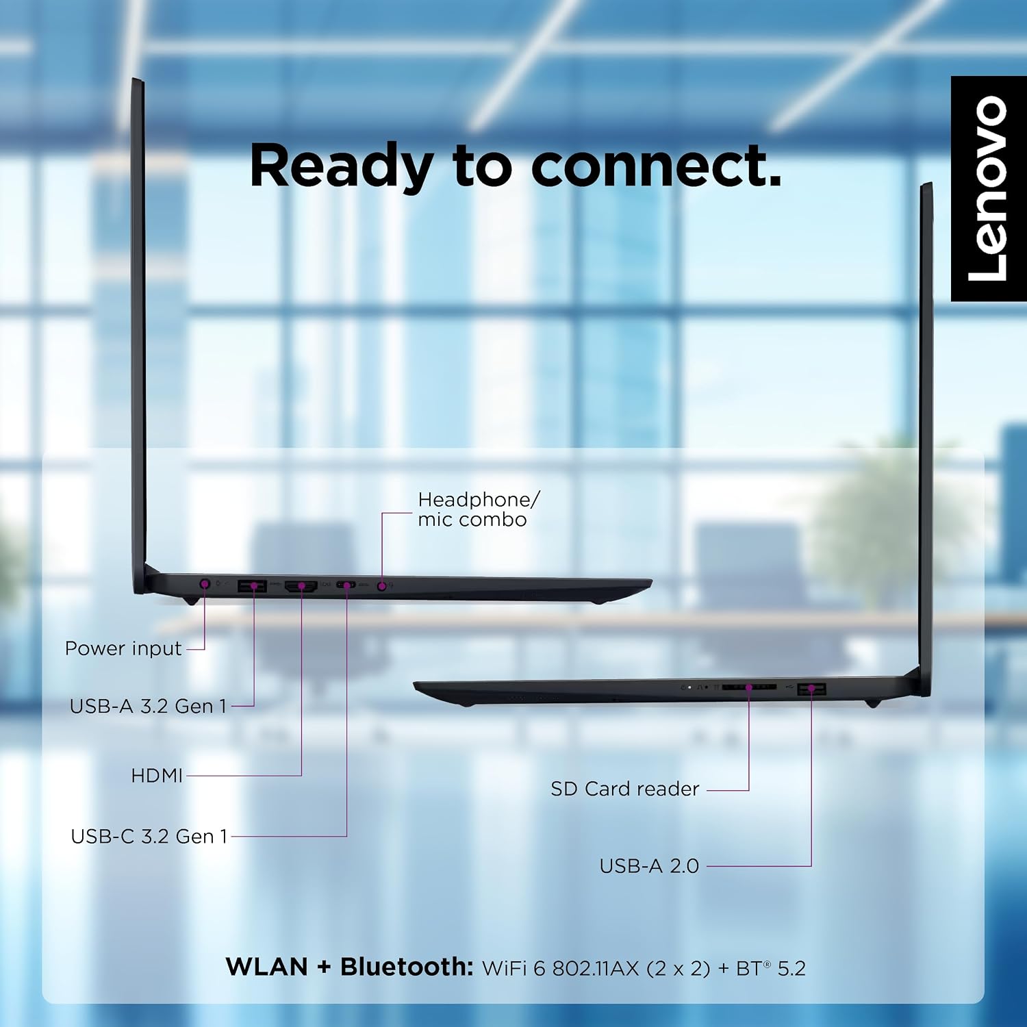 Lenovo IdeaPad Laptop 2025 Business Computer, 15.6' FHD Touchscreen, 16GB RAM, 1TB Storage (512GB SSD +500GB Ext), 10-Core Intel Core i5, Long Battery, HubxcelAccessory Win 11 Pro Lifetime Office 2024