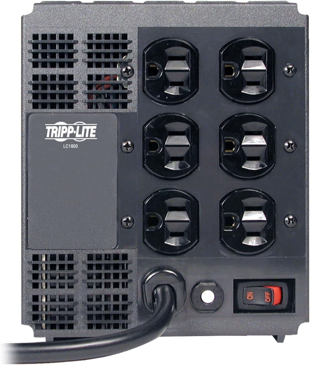 Tripp Lite LC1800 Power Conditioner for Audio Equipment, Appliances, Home Theater & More | 1800W, 120V, 6 Outlets, Voltage Regulator (AVR), EMI/RFI Filter, Line Conditioner, 1440 Joule Surge Protector