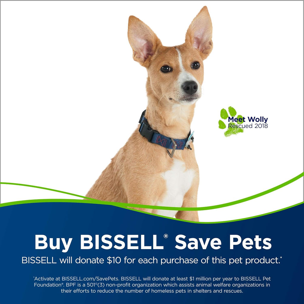 Bissell Cleanview Rewind Pet Deluxe Upright Vacuum Cleaner, 24899, Green