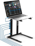 Reloop Advanced Laptop Stand with USB-C PD Hub (AMS, black (AMS-STAND-HUB)