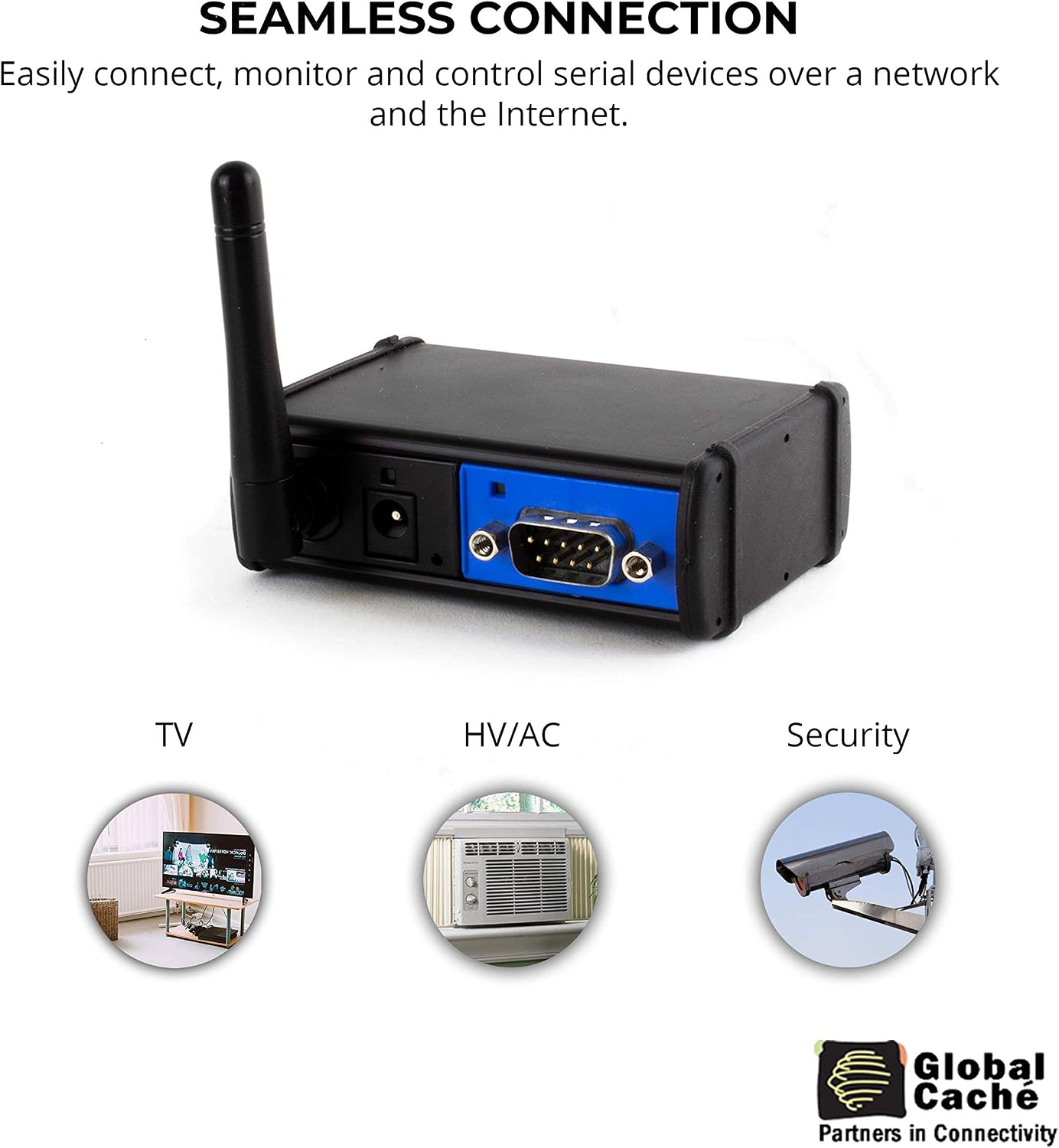 WF2SL iTach WiFi to Serial Module - Connects RS232 Control Devices to a Wi-Fi Network