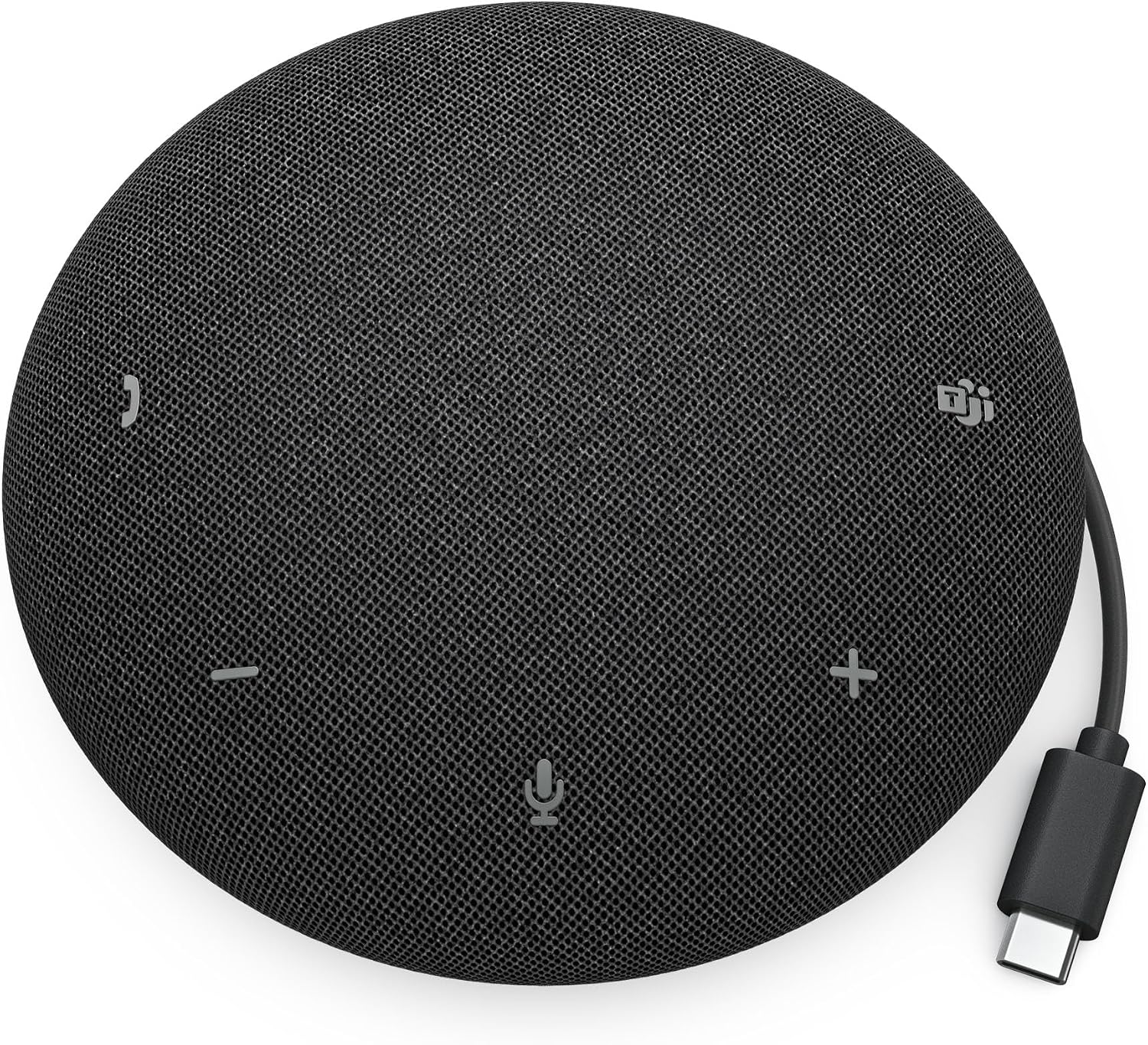 Dell Pro Wired Speakerphone - SP325 - USB-C, Zoom/Microsoft Teams Certified, 4 Omnidirectional Microphones, AI-Based Noise Cancellation Microphones