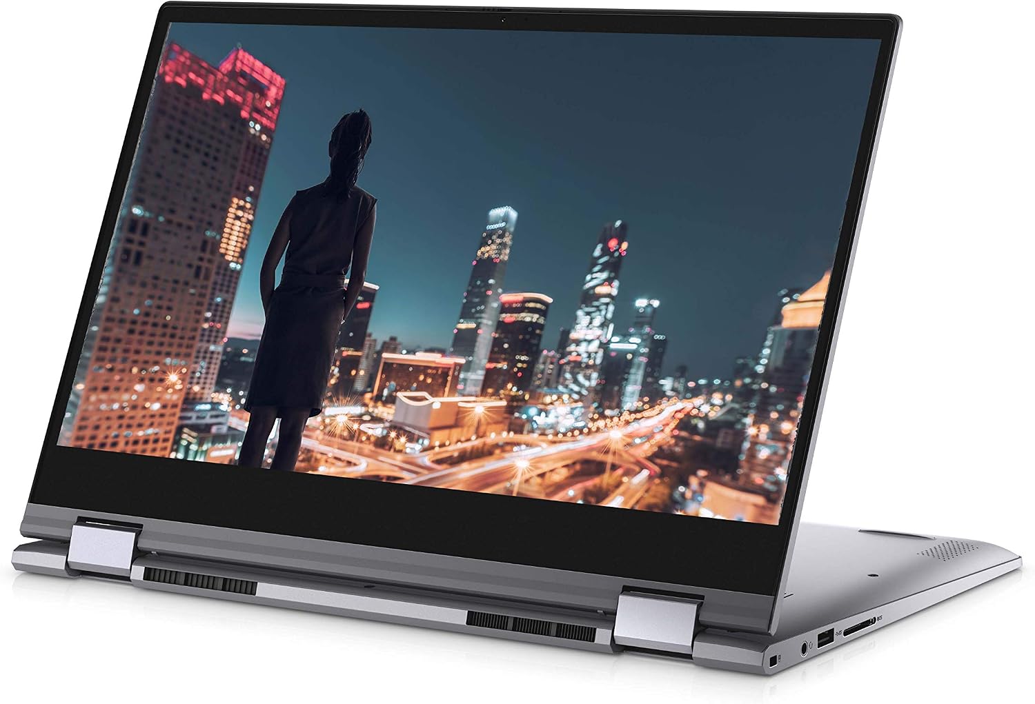 Dell Inspiron 14 5406 2 in 1 Convertible Laptop, 14-inch FHD Touchscreen Laptop - Intel Core i7-1165G7, 12GB 3200MHz DDR4 RAM, 512GB SSD, Iris Xe Graphics, Windows 10 Home - Titan Grey