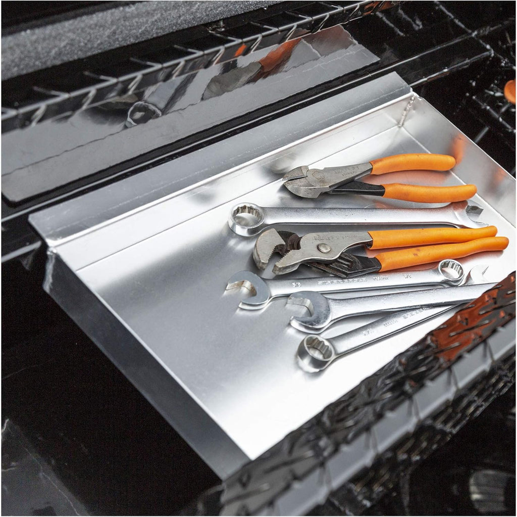 UWS EC10842 69-Inch Gloss Black Heavy-Wall Aluminum Deep Slim Truck Tool Box with Low Profile, RigidCore Lid