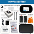 AT&T Wireless Hotspot Pocket WiFi 4G LTE MiFi 8000, Free VPN Mobile Hotspot for Travel, 4G Mobile Portable WiFi, Unlocked Globally, Near 5G Speed up to 1200 Mbps, EVDO-LINK Bundle