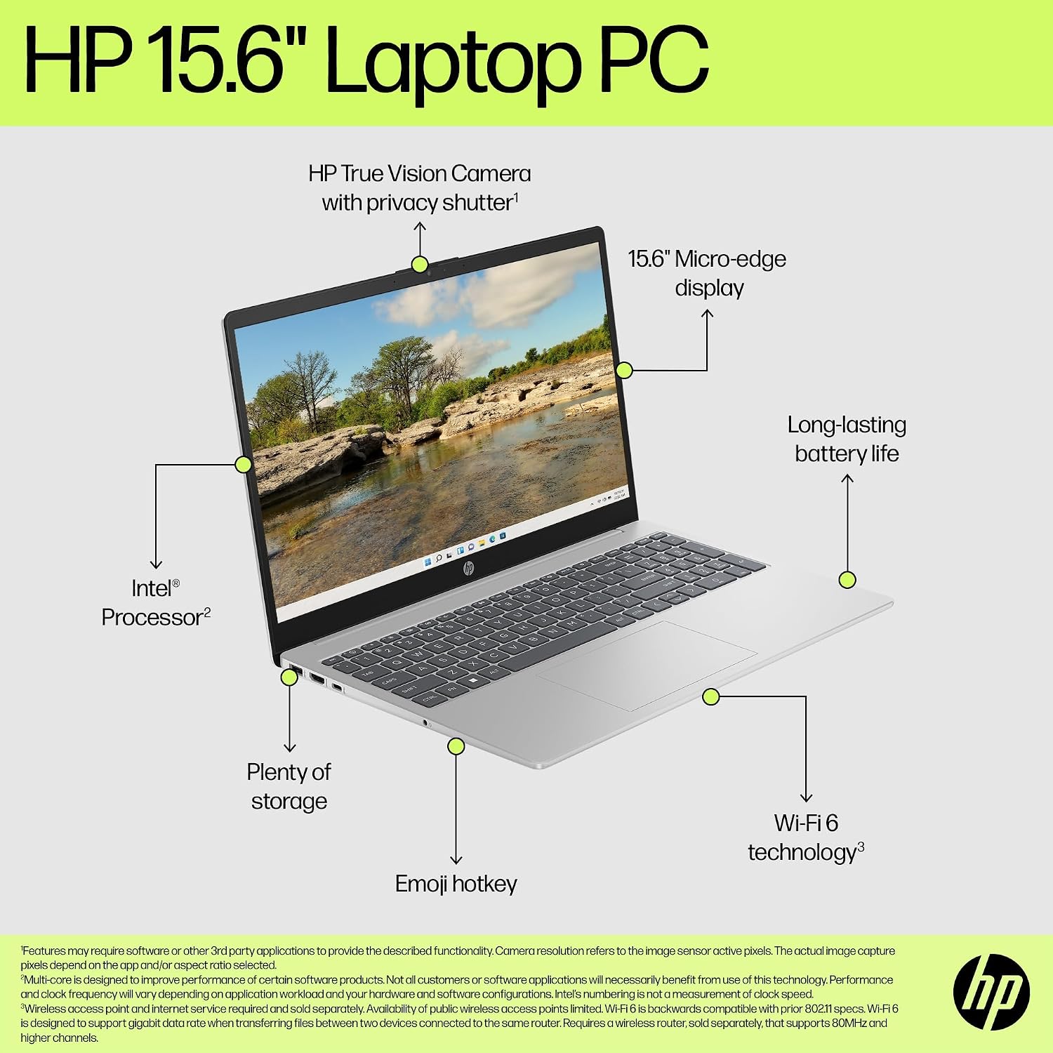 HP Laptop Computer 15.6' FHD Anti-Glare Display, 13th Gen Intel Core i7-1355U Processor, 16GB RAM, 1TB SSD, Intel Iris Xe Graphics, Wi-Fi 6, Bluetooth 5.3, Windows 11 Home
