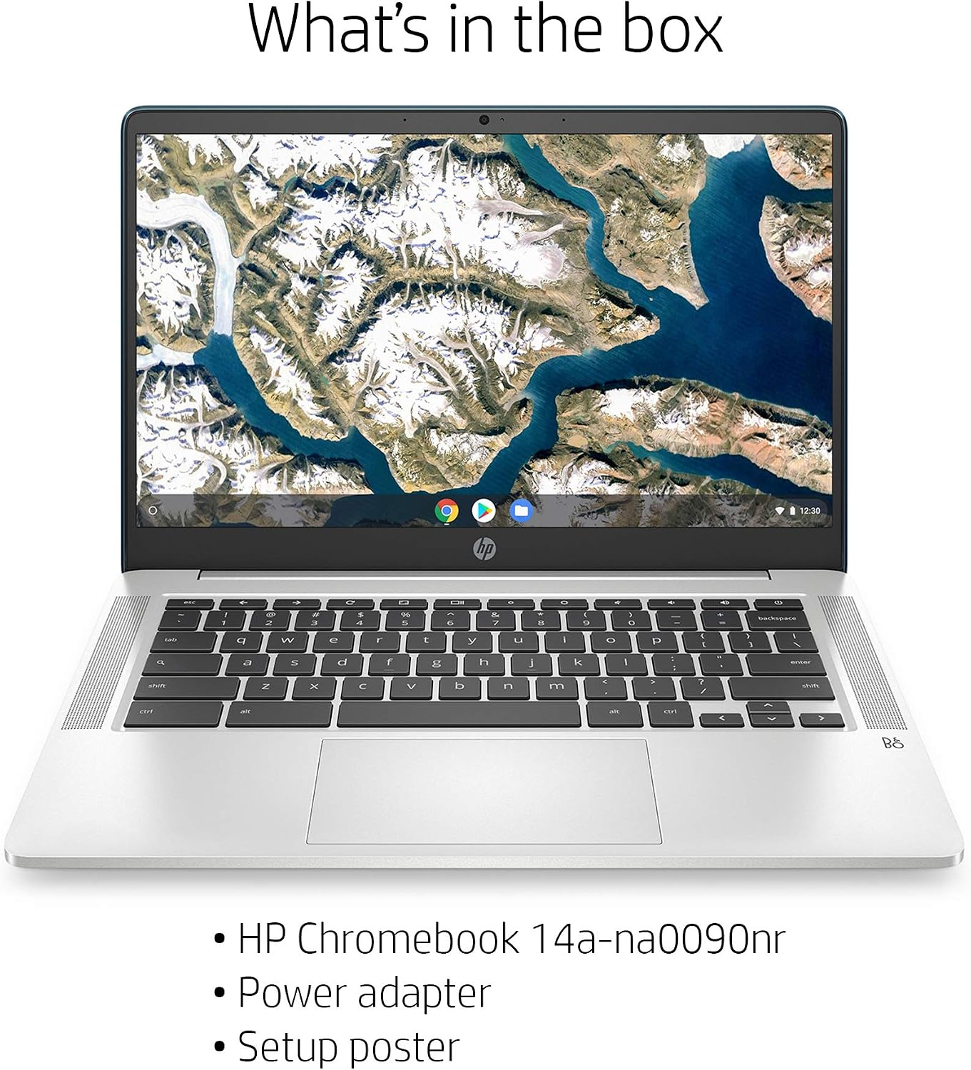 HP Chromebook 14-inch FHD Laptop, Intel Celeron N4000, 4 GB RAM, 32 GB eMMC, Chrome (14a-na0090nr, Forest Teal)