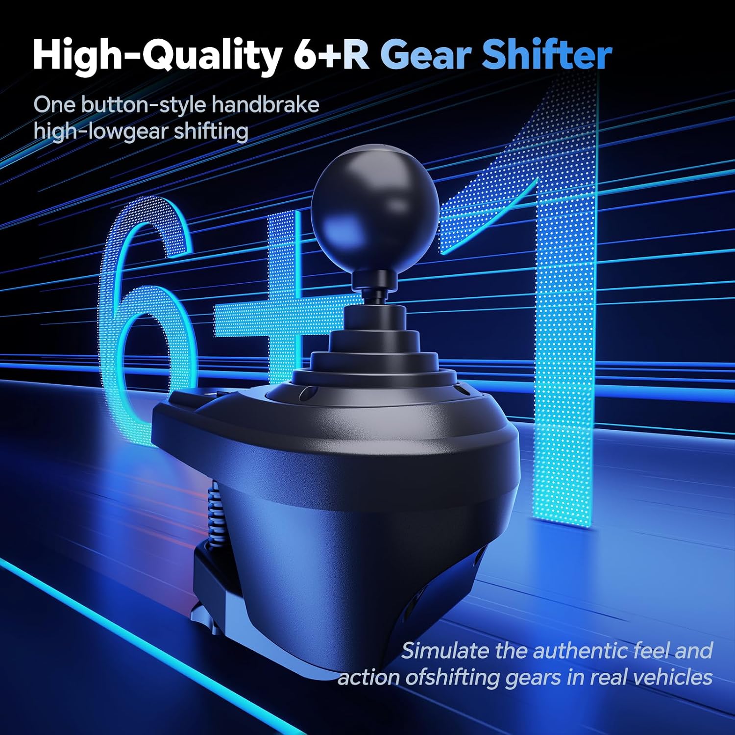PXN V9 GEN2 Gaming Steering Wheel for PC, Xbox & PS4-270°/900° USB Sim Racing Wheel with Hall 3-Pedal Set, H-Pattern Shifter, Dual Paddles, Vibration Feedback, Pedal-Responsive RGB & App Support