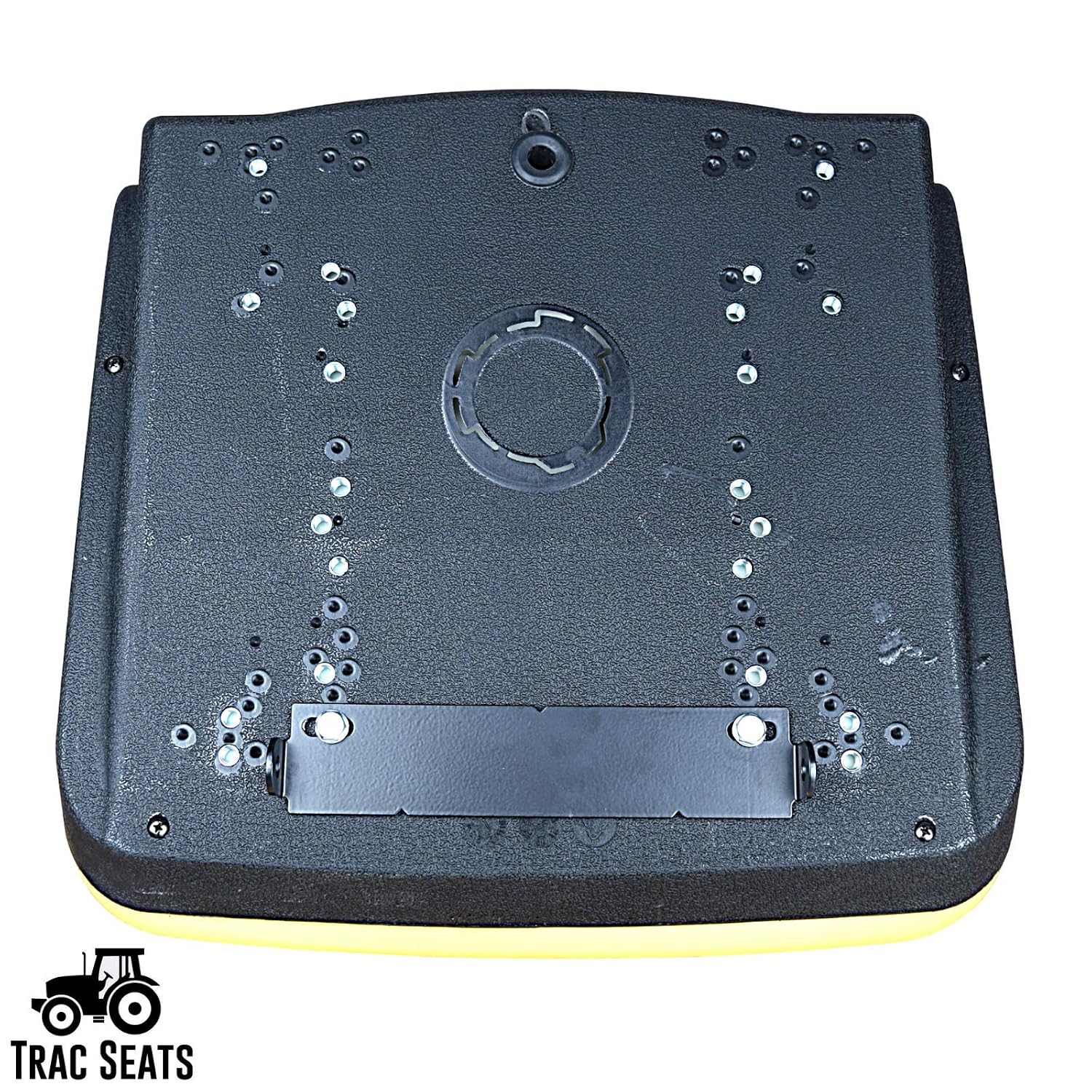 TRAC SEATS Yellow Tractor Seat for John Deere 325 335 345 355D GT225 GT235 GT235E LX255 LX277 LX279 LX288 Lawn Mower Tractor- AM131531, AM136044