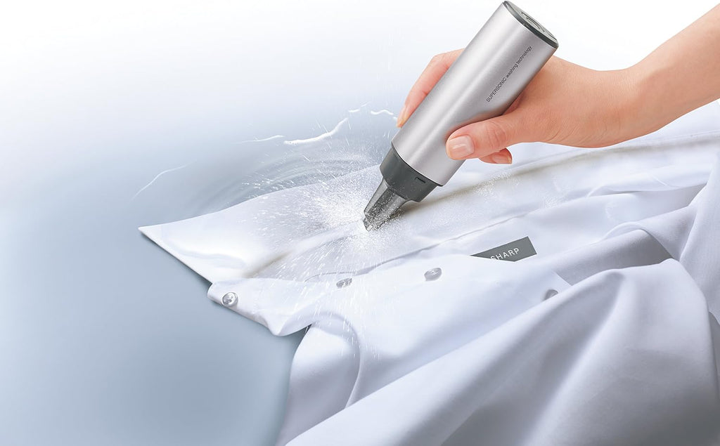 SHARP Handy washing machine Ultrasonic washer UW-A1-S (Silver)(Japan Import-No Warranty)