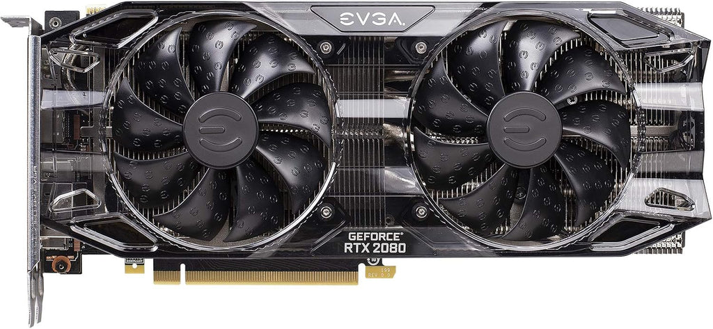 EVGA 08G-P4-2081-KR GeForce RTX 2080 Gaming 8GB GDDR6 Dual HDB Graphics Card, Black Edition