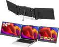 TXV Laptop Screen Extender – 14' Portable Monitor for Laptop, Full HD 1080P IPS Display, USB-C & HDMI, Dual Speakers, 72% Color Gamut, for Work, Travel, Gaming
