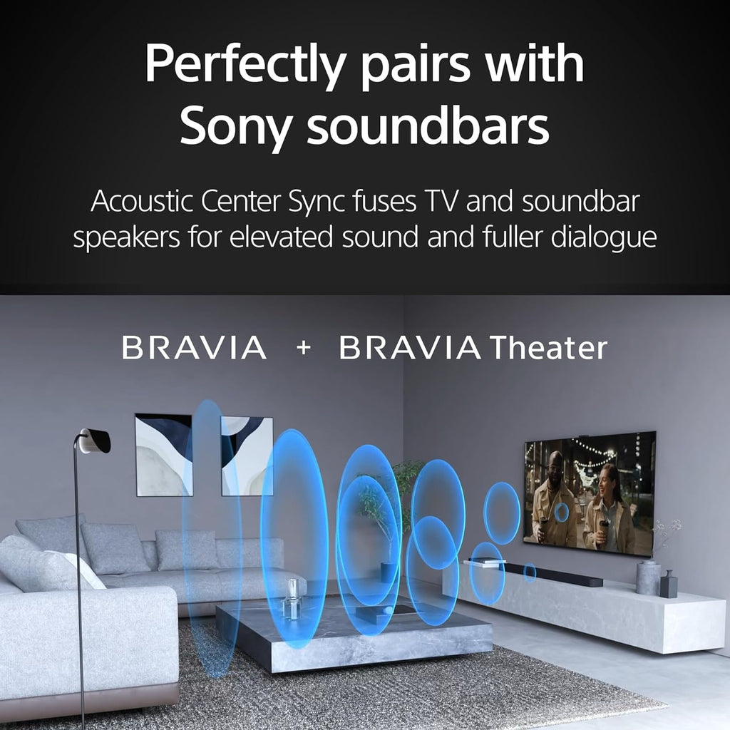 Sony 55 Inch OLED 4K Ultra HD TV BRAVIA XR8B Smart Google TV with Dolby Vision HDR and Exclusive Features for PlayStation® 5 (K-55XR8B), 2025 Model (Renewed)